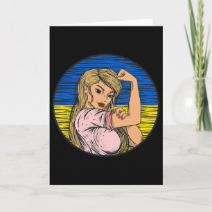 Patriotic Ukrainian Flag Ukraine Proud Ukrainian G Card