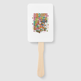 Patriotic Uncle Sam Cat Retro Typography T-Shirt ( Hand Fan