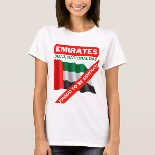 Patriotic United Arab Emirates Flag T-Shirt