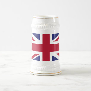 Patriotic United Kingdom Flag Beer Stein