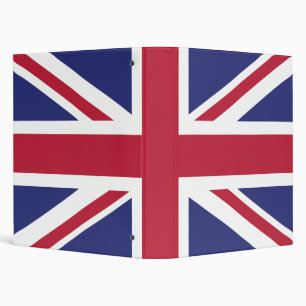 Patriotic United Kingdom Flag Binder