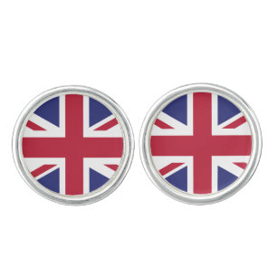 Patriotic United Kingdom Flag Cufflinks