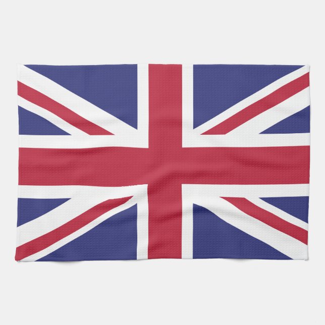 Patriotic United Kingdom Flag Kitchen Towel (Horizontal)