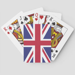 Patriotic United Kingdom Flag Playing Cards