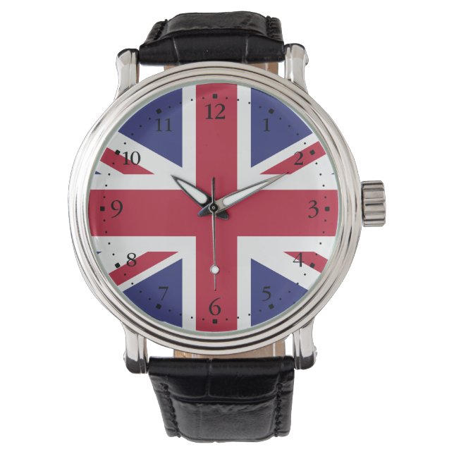 Patriotic United Kingdom Flag Watch (Front)