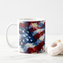 Patriotic US Flag  Stars and Stripes Inspired