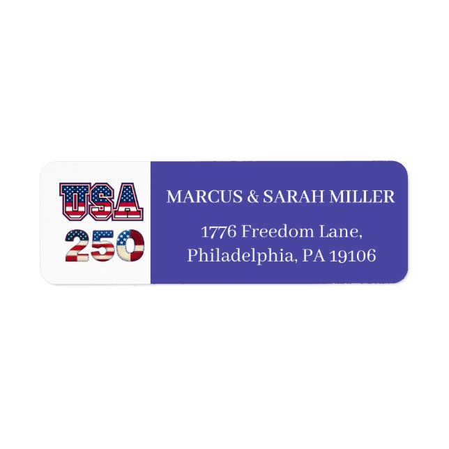Patriotic USA 250 Anniversary (Front)