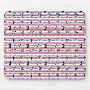 Patriotic USA Archery Pattern Mouse Pad