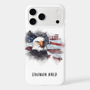 *~* Patriotic  USA Flag American Bald EAGLE AP16