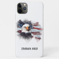 *~* Patriotic  USA Flag American Bald EAGLE AP16