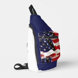 Patriotic USA Flag Backpack