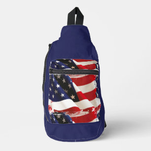 Patriotic USA Flag Backpack