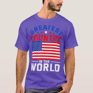 Patriotic USA Flag Freedom American Pride Liberty T-Shirt