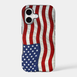 Patriotic USA Flag iPhone Case