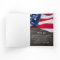 Patriotic USA Flag Memorial Photo Military Funeral