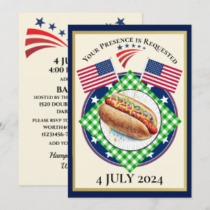 Patriotic USA  Invitation