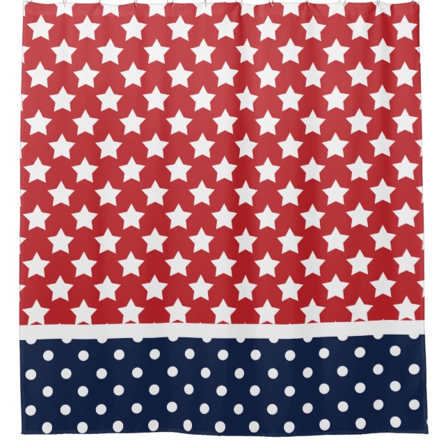 Patriotic USA Stars and Polka Dots (Front)