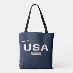 Patriotic USA Tote Bag – Double-Sided American Fla