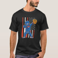 patriotic usa us flag dabbin' baseball player Prem