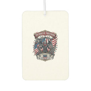 Patriotic Vampire Liberty Lord Horror Monster Patr Air Freshener