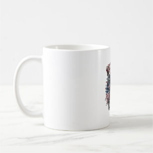 Patriotic Vampire Liberty Lord Horror Monster Patr Coffee Mug