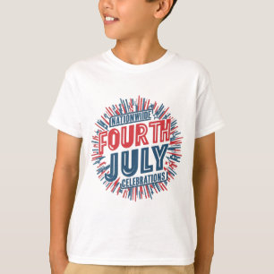 Patriotic Vibes: Fourth of July T-Shirt 
