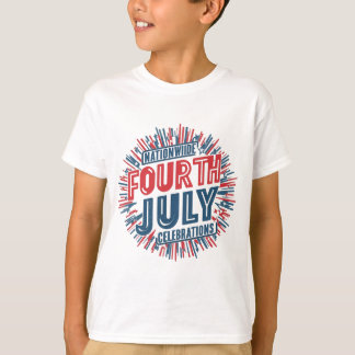 Patriotic Vibes: Fourth of July T-Shirt 
