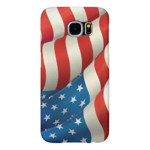 Patriotic Waving U.S. Flag Samsung Galaxy S6 Case