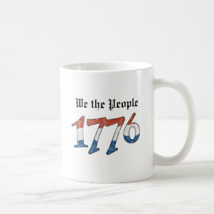 Patriotic We the People 1776 Coffee Mug