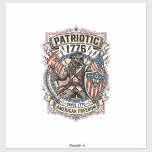 Patriotic Werewolf Patriot Horror Monster Patriot