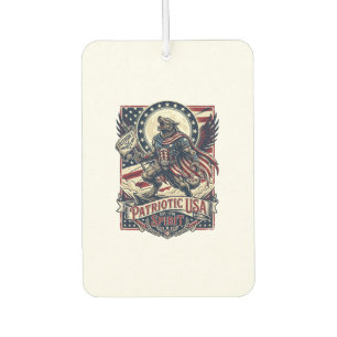 Patriotic Werewolf Patriot Horror Monster Patriot  Air Freshener