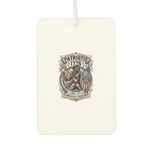 Patriotic Werewolf Patriot Horror Monster Patriot  Air Freshener