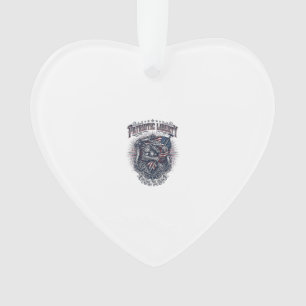 Patriotic Werewolf Patriot Horror Monster Patriot Ornament