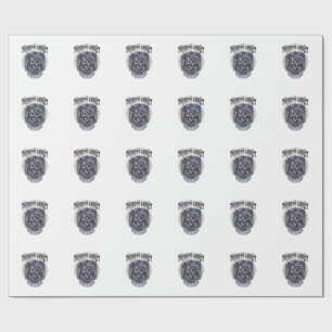 Patriotic Werewolf Patriot Horror Monster Patriot Wrapping Paper