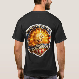 Patriotic winking son fourth of July celebration b T-Shirt