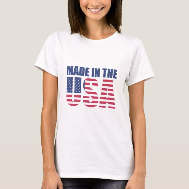 Patriotic Womens' t-shirt (Front)