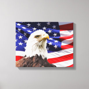 Patriotic Wrapped Canvas