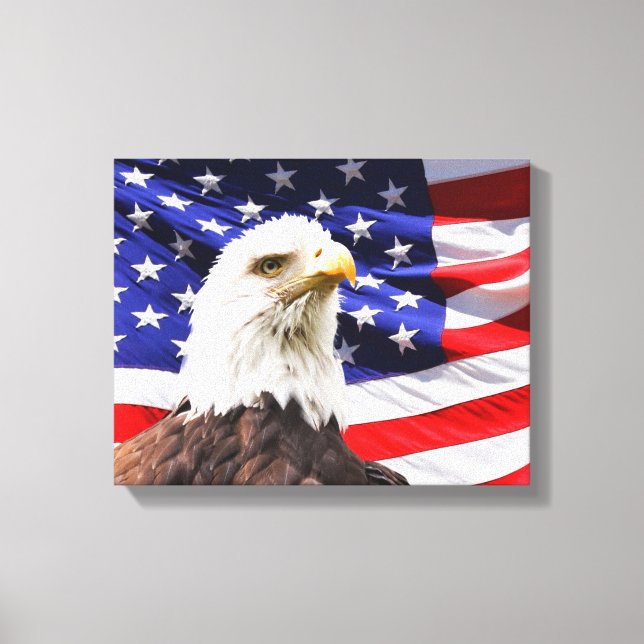 Patriotic Wrapped Canvas (Front)