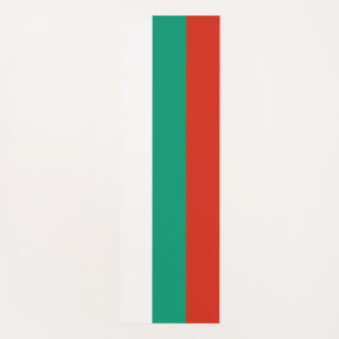 Patriotic Yoga Mats with flag of Bulgaria