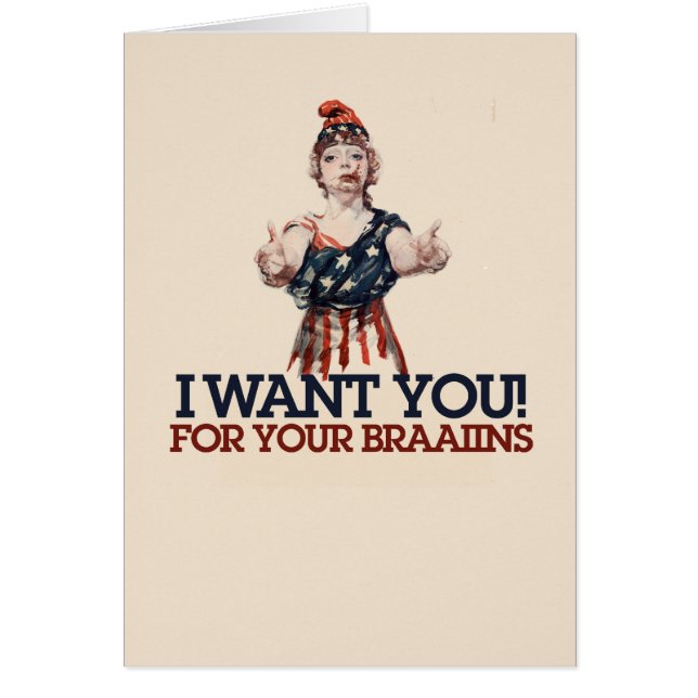 Patriotic Zombie (Front)