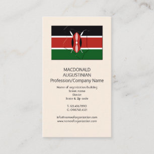 Patriotique  DRAPEAU DU KENYA  Ajouter un Carte de