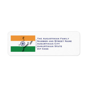 Patriotique DRAPEAU INDIEN