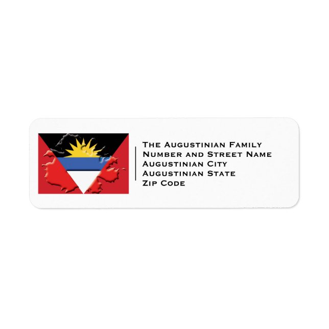 Patriotique | Indicateur ANTIGUA BARBUDA (Devant)