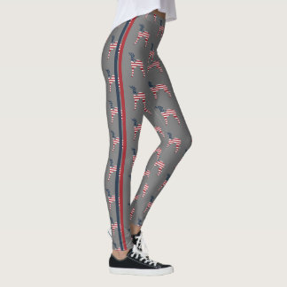 Patriotique Italien Greyhound Leggings Fabletiques