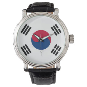 Patriotique, montre spéciale avec drapeau de la Co