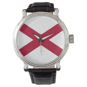 Patriotique, montre spéciale avec Drapeau de l'Alb
