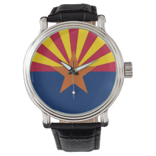 Patriotique, montre spéciale avec Drapeau de l'Ari