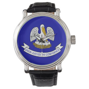 Patriotique, montre spéciale avec Drapeau de Louis