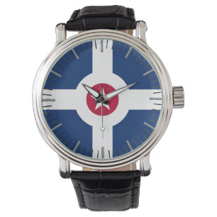 Patriotique, montre spéciale avec Drapeau d'Indian