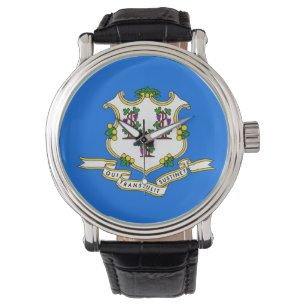 Patriotique, montre spéciale avec drapeau du Conne